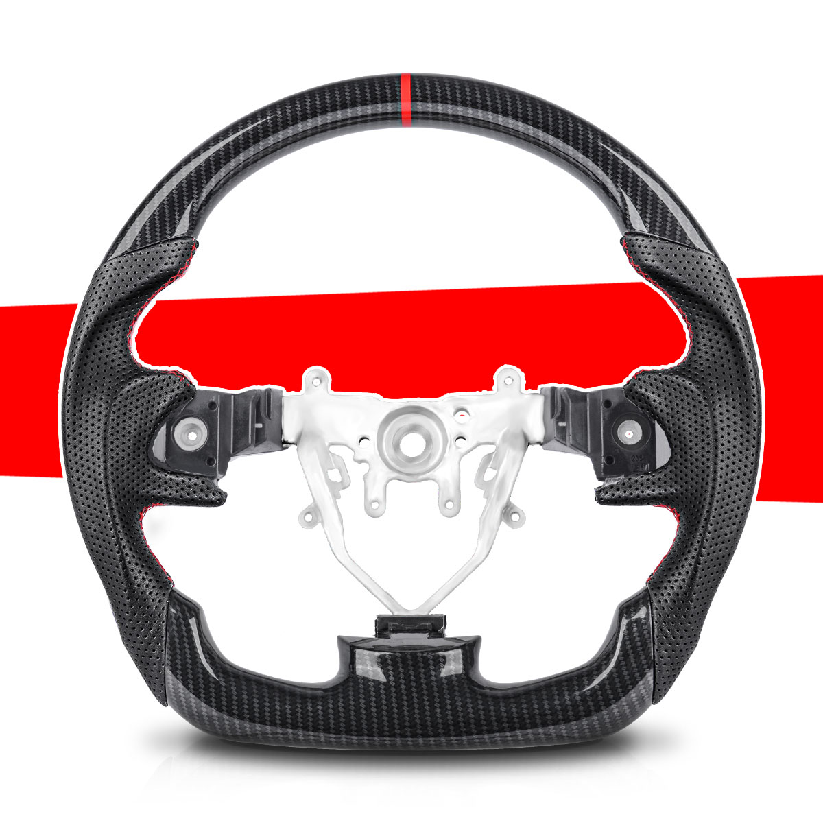 Car Accessories For Steering Wheel - قيادة سيارة من ألياف الكربون ،