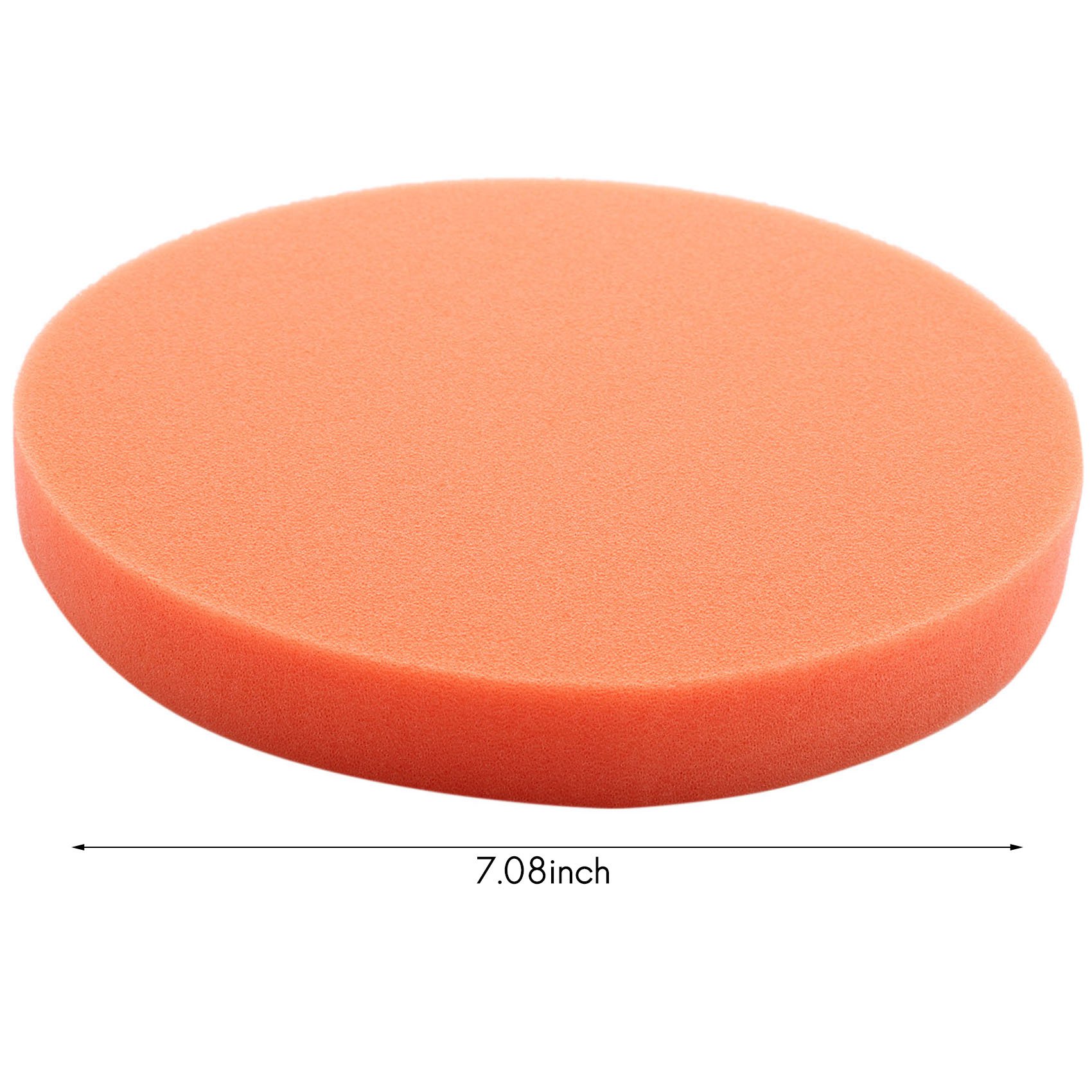 Car Wax Polishing Pad - A06K 10 قطعة 180 مللي متر