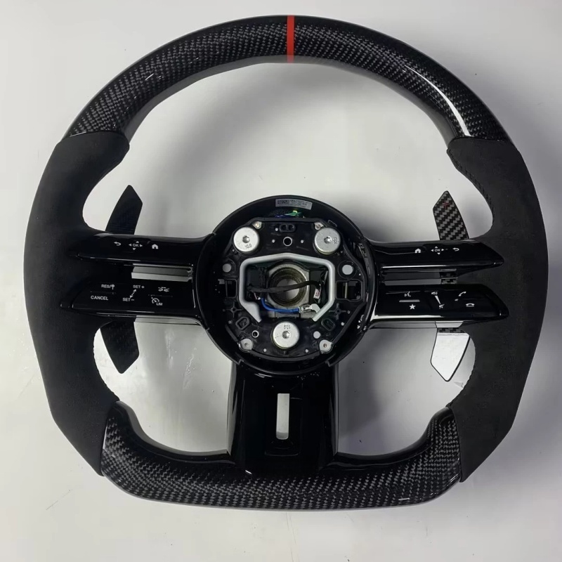 Car Accessories For Steering Wheel - إكسسوارات عجلة قيادة من ألياف الكربون