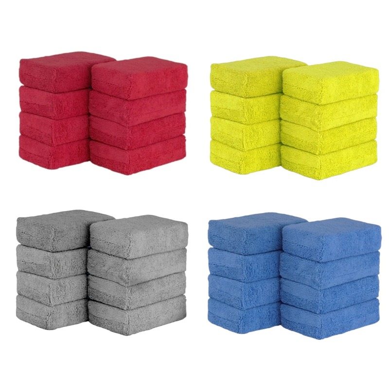 Car Wax Polishing Pad - 8 قطع من وسادات تطبيق الشمع