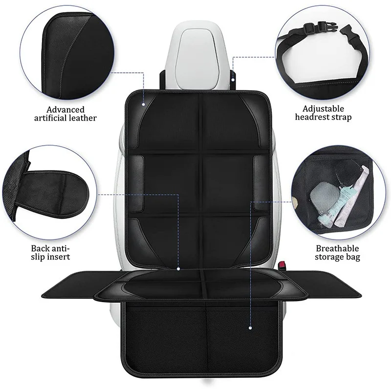 Leather Car Seat Cover - غطاء حماية لمقعد السيارة لسيارات تسلا