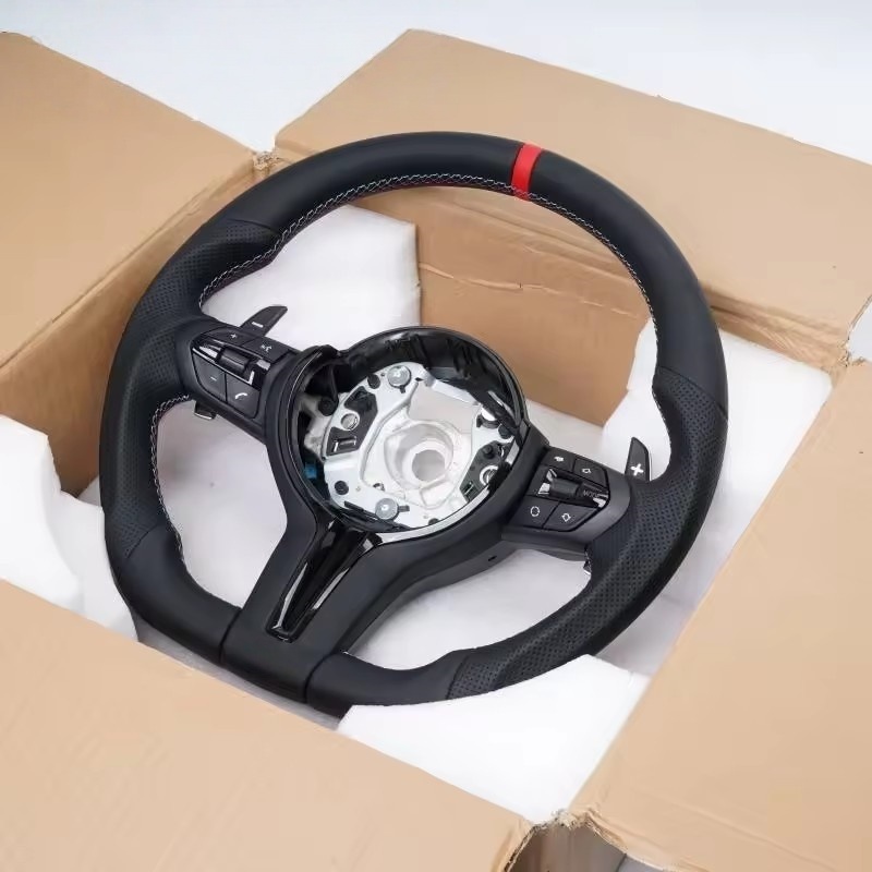 Car Accessories For Steering Wheel - غطاء عجلة قيادة جلدي لسيارات BMW