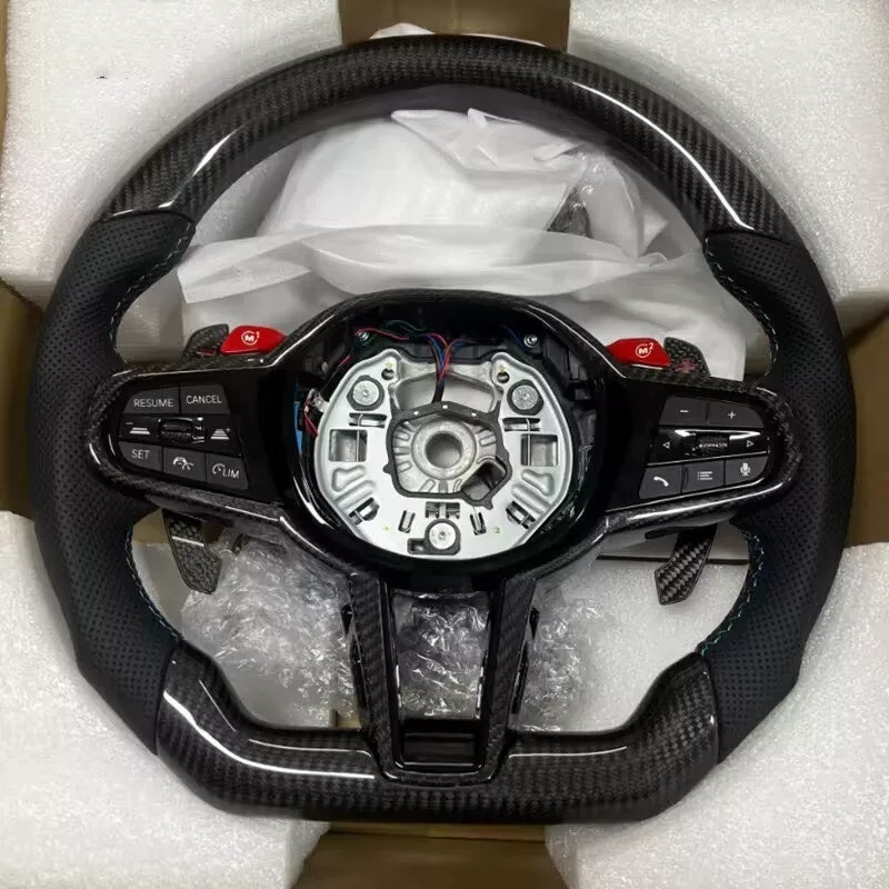 Car Accessories For Steering Wheel - غطاء عجلة قيادة محسّن من الجلد