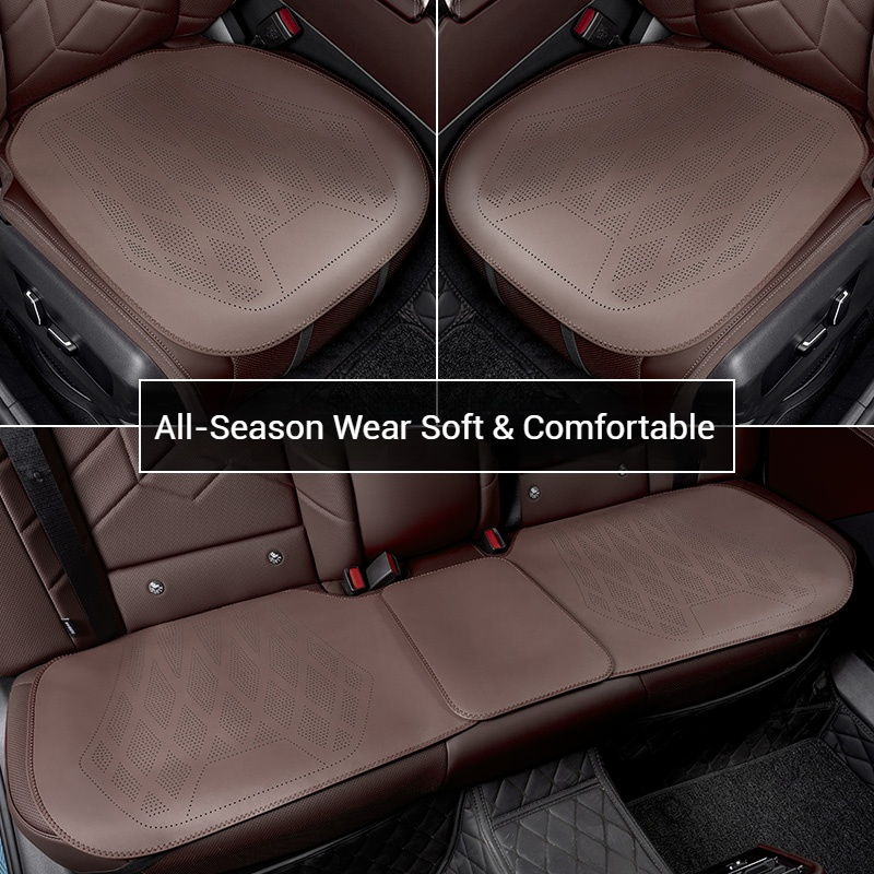 أغطية مقاعد سيارات جلدية غير ق - مراجعة Leather Car Seat Cover وسعره