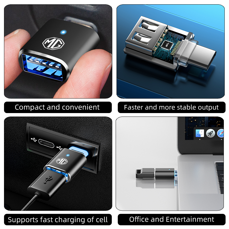 سيارة LED نوع C إلى USB 3.0 كا - مراجعة Car Accessories Essentials وسعره