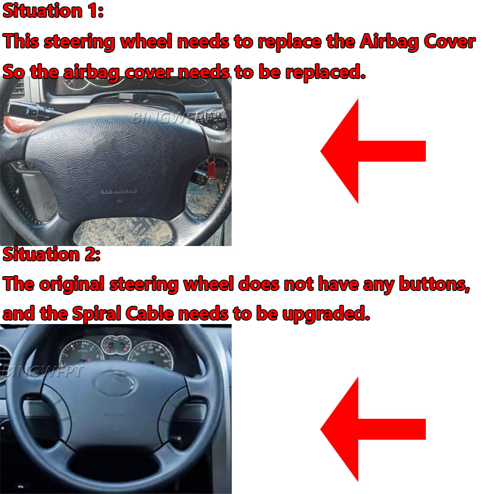 زر تحكم جديد لعجلة القيادة 75B - مراجعة Car Accessories For Steering Wheel وسعره