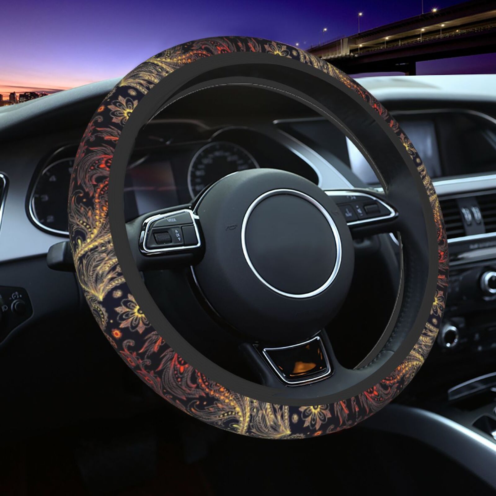 فينيكس ريشة طباعة عجلة القيادة - مراجعة Car Accessories Phoenix وسعره
