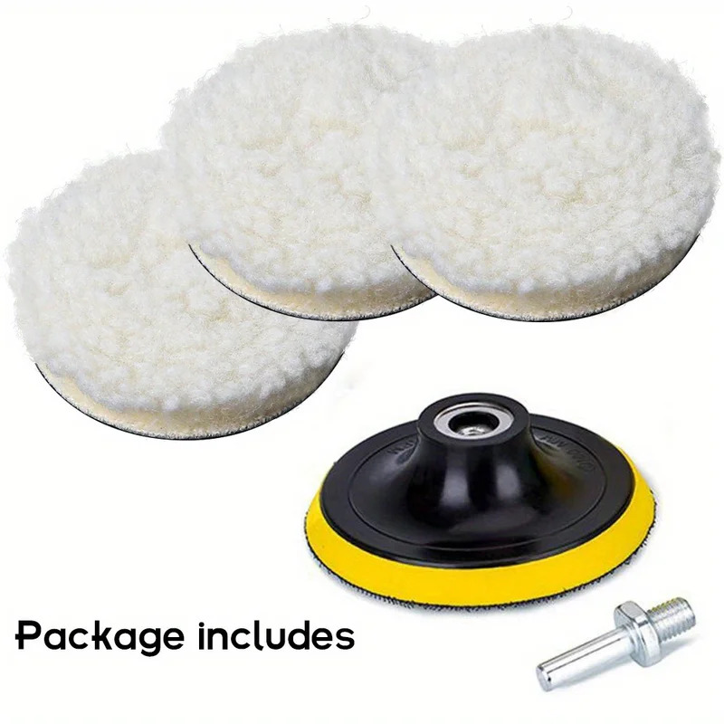5 قطعة 7/6/5/4/3 بوصة سيارة تل - مراجعة Car Wax Polishing Pad وسعره