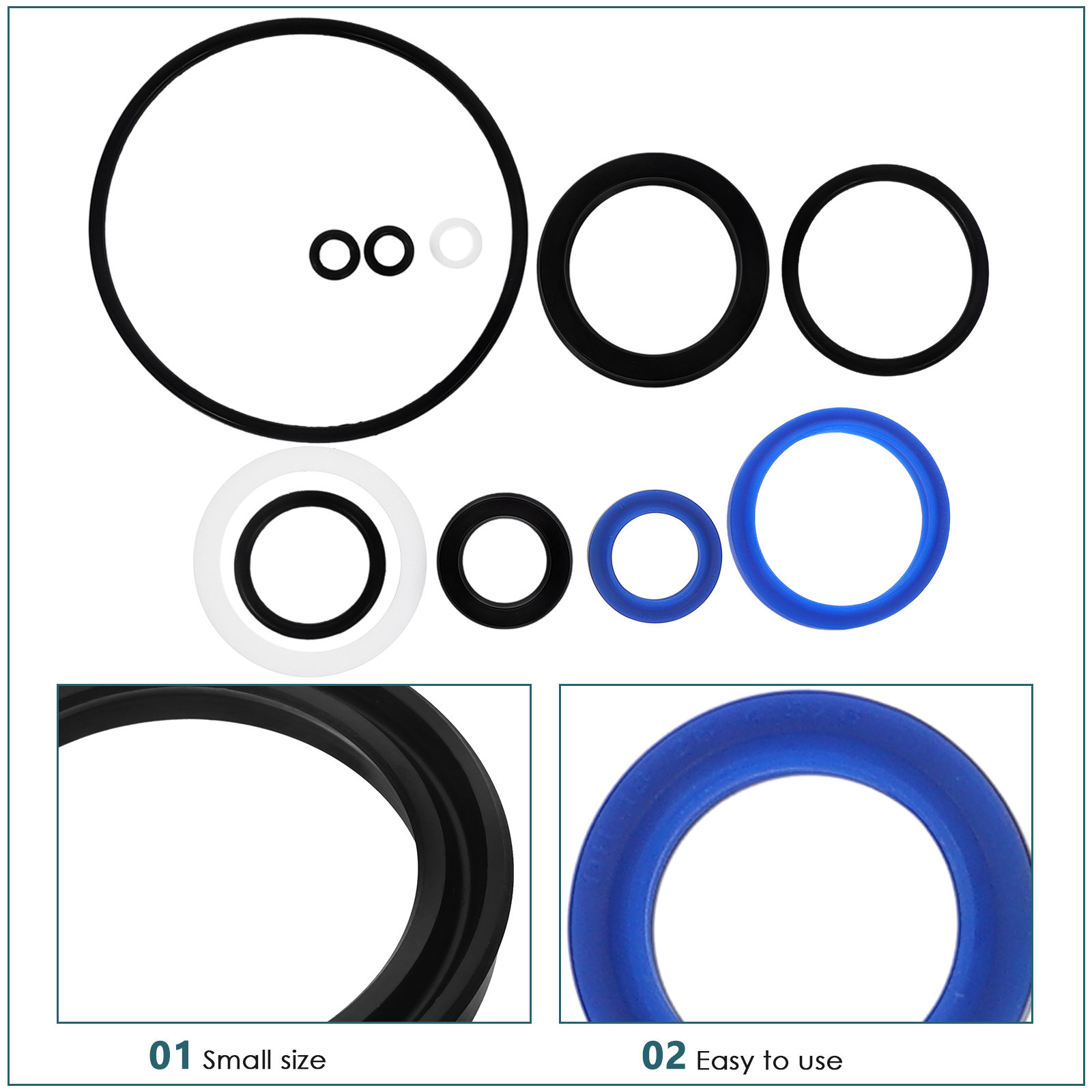 مجموعة من 10 حلقات مطاطية عالي - مراجعة Car Accessories Kit وسعره