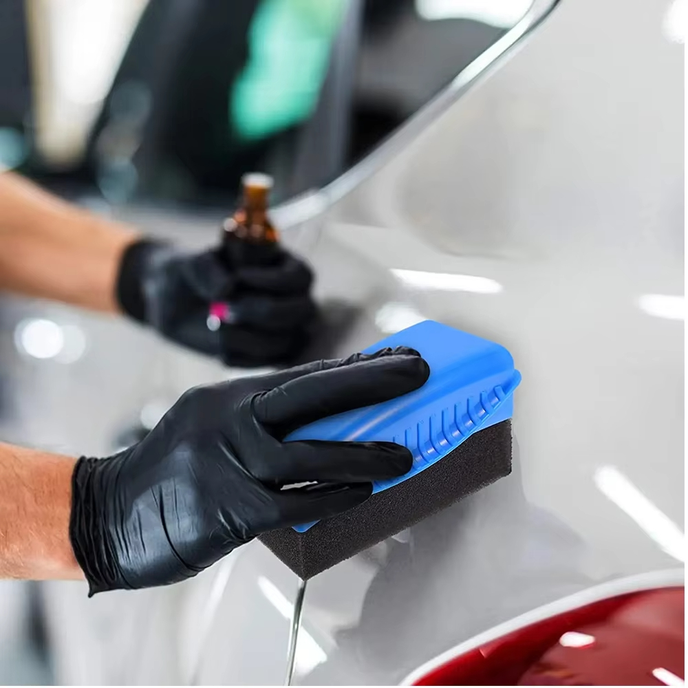 فرش إسفنجية لعجلات السيارات (م - مراجعة Car Wax Polishing Pad وسعره