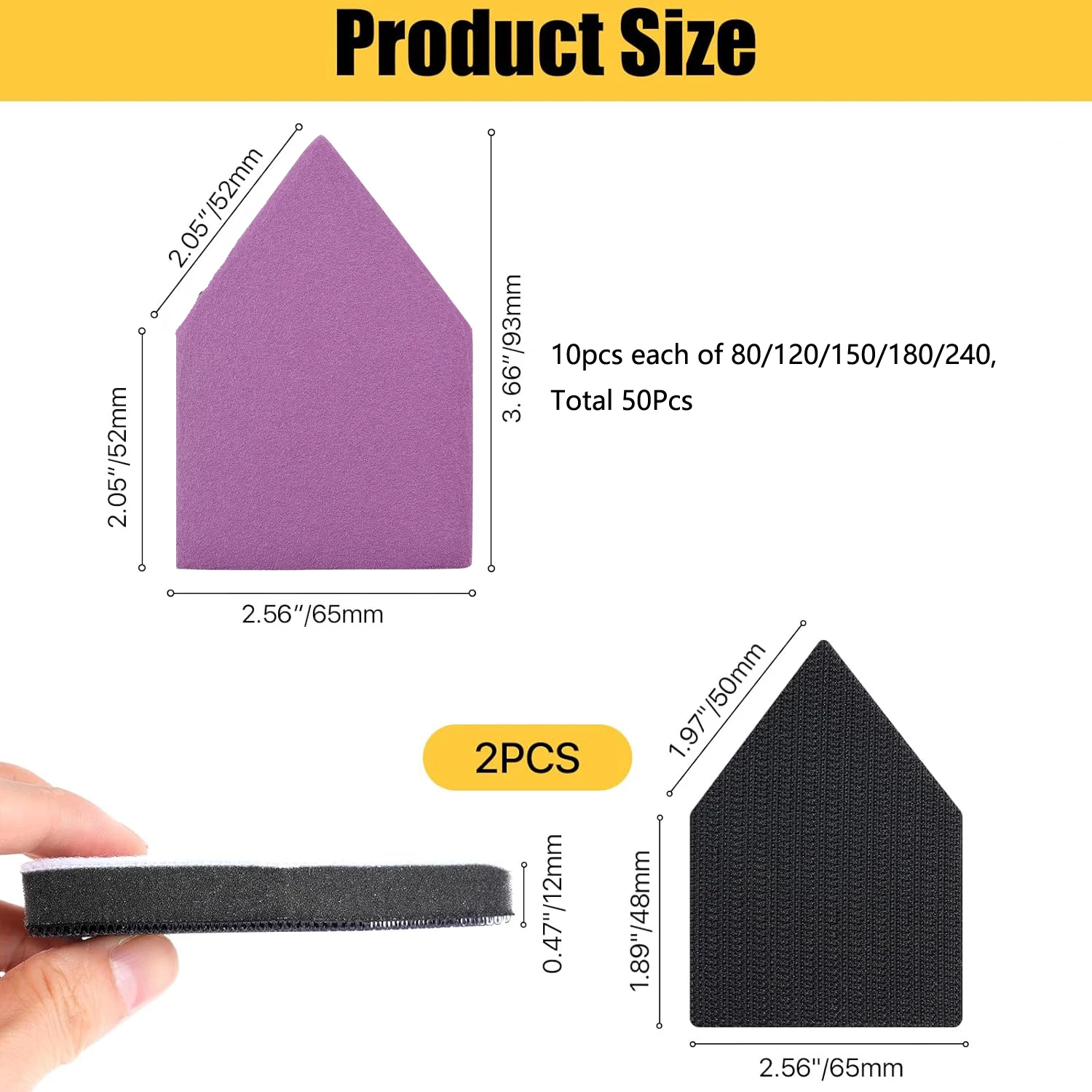 مجموعة ورق صنفرة مثلثي 65×92 م - مراجعة Car Wax Polishing Pad وسعره