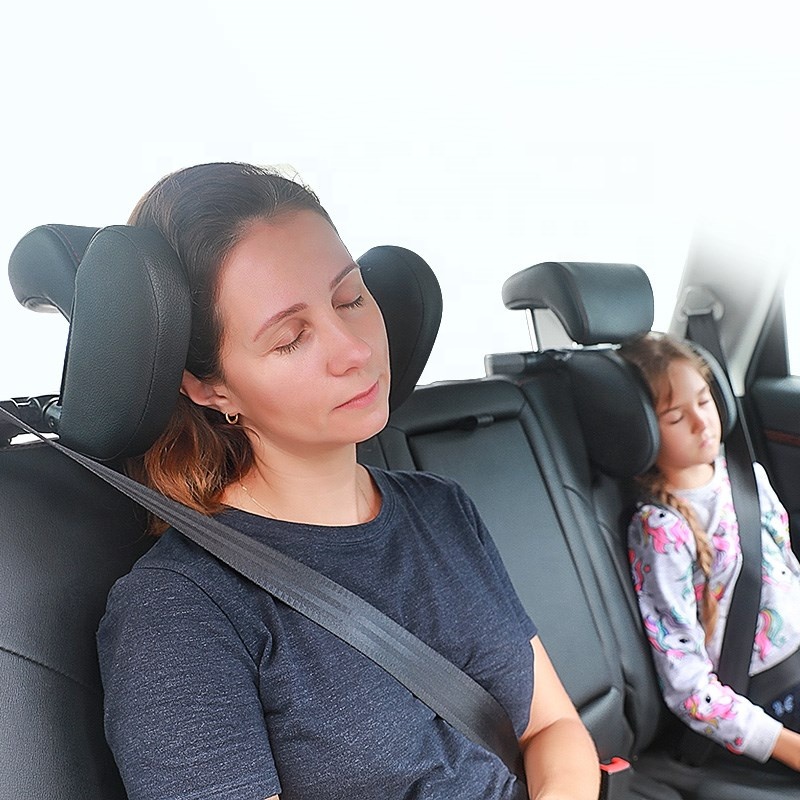وسادة سفر جلدية للبالغين والأط - مراجعة Leather Car Seat Cover وسعره