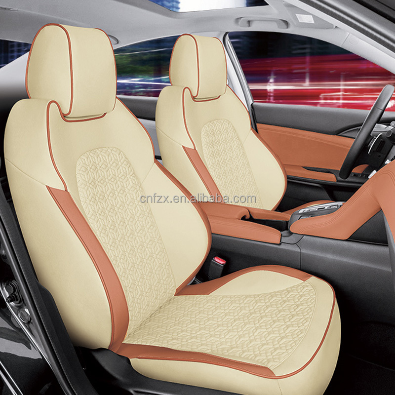 أغطية مقاعد السيارة الجلدية ال - مراجعة Leather Car Seat Cover وسعره