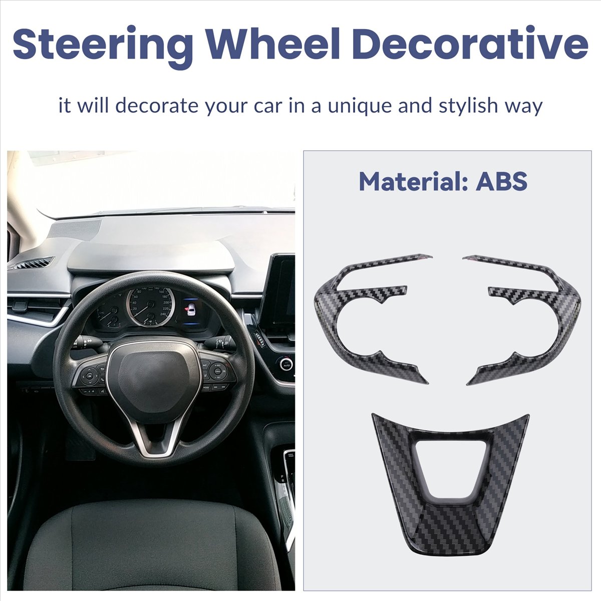 عرض خاص على غطاء زر عجلة القيا - مراجعة Car Accessories For Steering Wheel وسعره