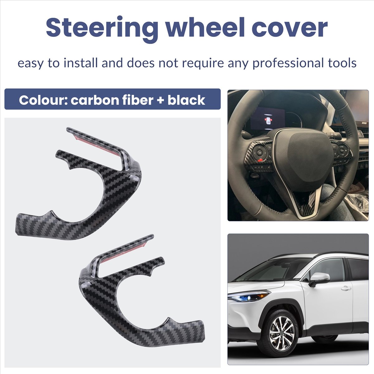 عرض خاص على غطاء زر عجلة القيا - مراجعة Car Accessories For Steering Wheel وسعره