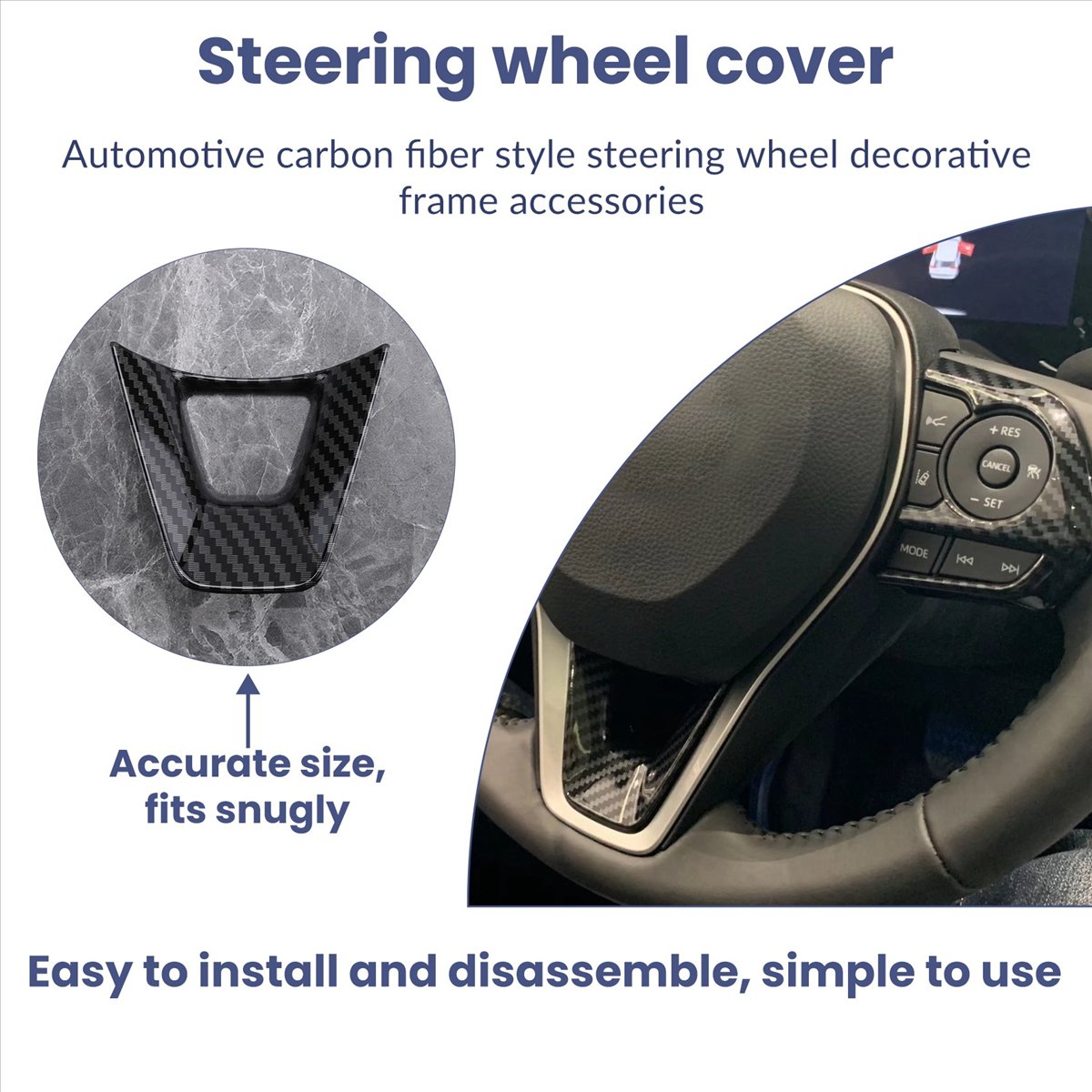 عرض خاص على غطاء زر عجلة القيا - مراجعة Car Accessories For Steering Wheel وسعره
