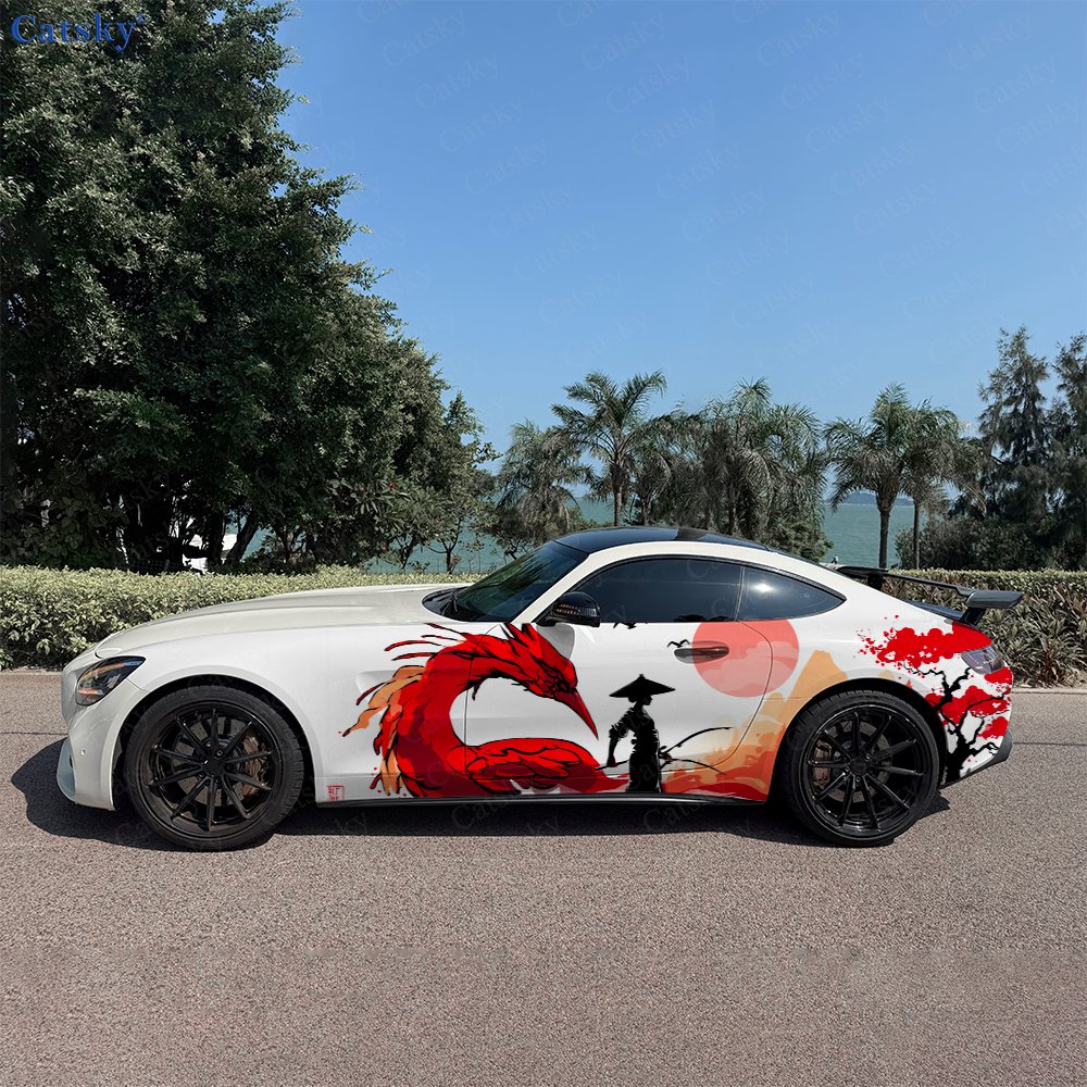 ملصقات جانبية للسيارة بتصميم س - مراجعة Car Accessories Phoenix وسعره