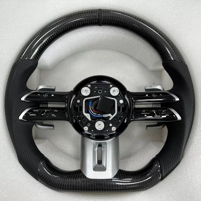 إكسسوارات عجلة قيادة من ألياف  - مراجعة Car Accessories For Steering Wheel وسعره