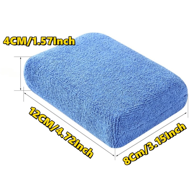 8 قطع من وسادات تطبيق الشمع لل - مراجعة Car Wax Polishing Pad وسعره