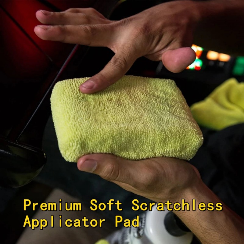 8 قطع من وسادات تطبيق الشمع لل - مراجعة Car Wax Polishing Pad وسعره
