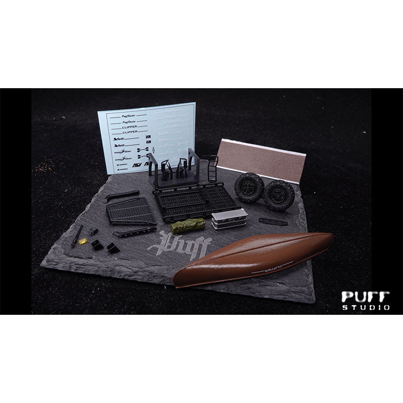 طقم قارب PuffStudio بمقياس 1/6 - مراجعة Car Accessories Kit وسعره
