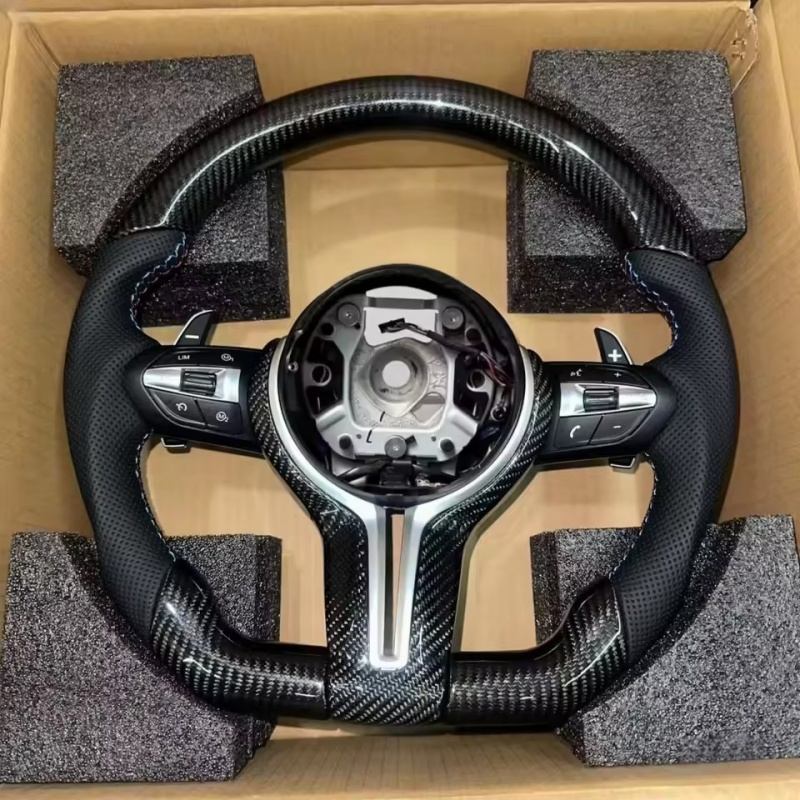 عجلة قيادة سيارة من ألياف الكر - مراجعة Car Accessories For Steering Wheel وسعره