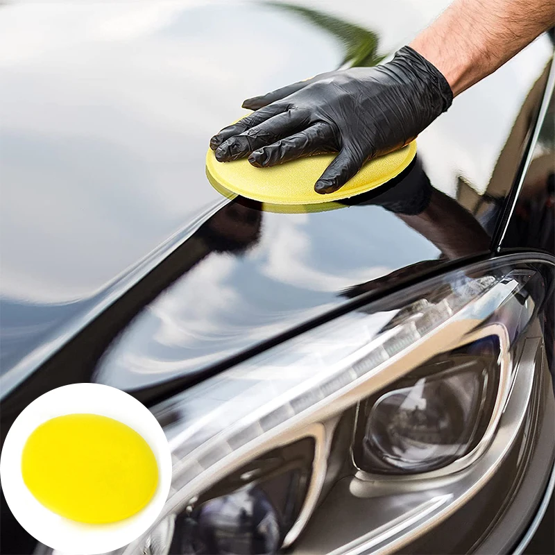 12 قطعة من إسفنجات التلميع وال - مراجعة Car Wax Polishing Pad وسعره