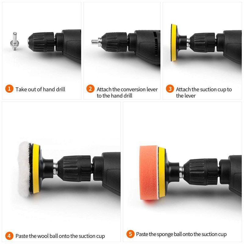 3 بوصة 75 مللي متر التلميع الإ - مراجعة Car Wax Polishing Pad وسعره