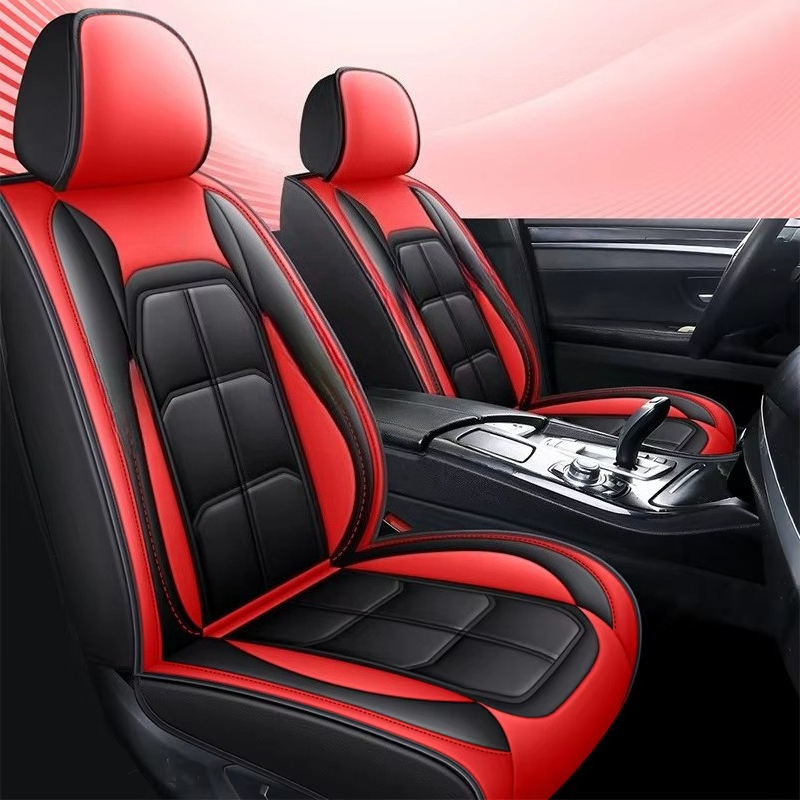 حزمة غطاء مقعد السيارة العالمي - مراجعة Leather Car Seat Cover وسعره