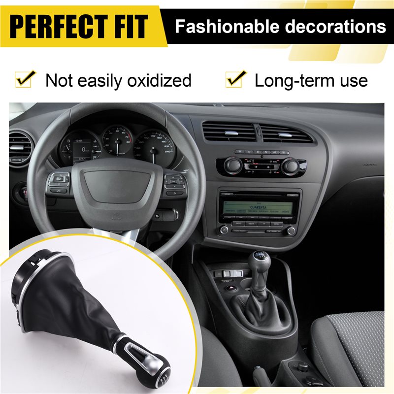 جديد ورائج - مقبض ناقل حركة لل - مراجعة Leather Car Seat Cover وسعره