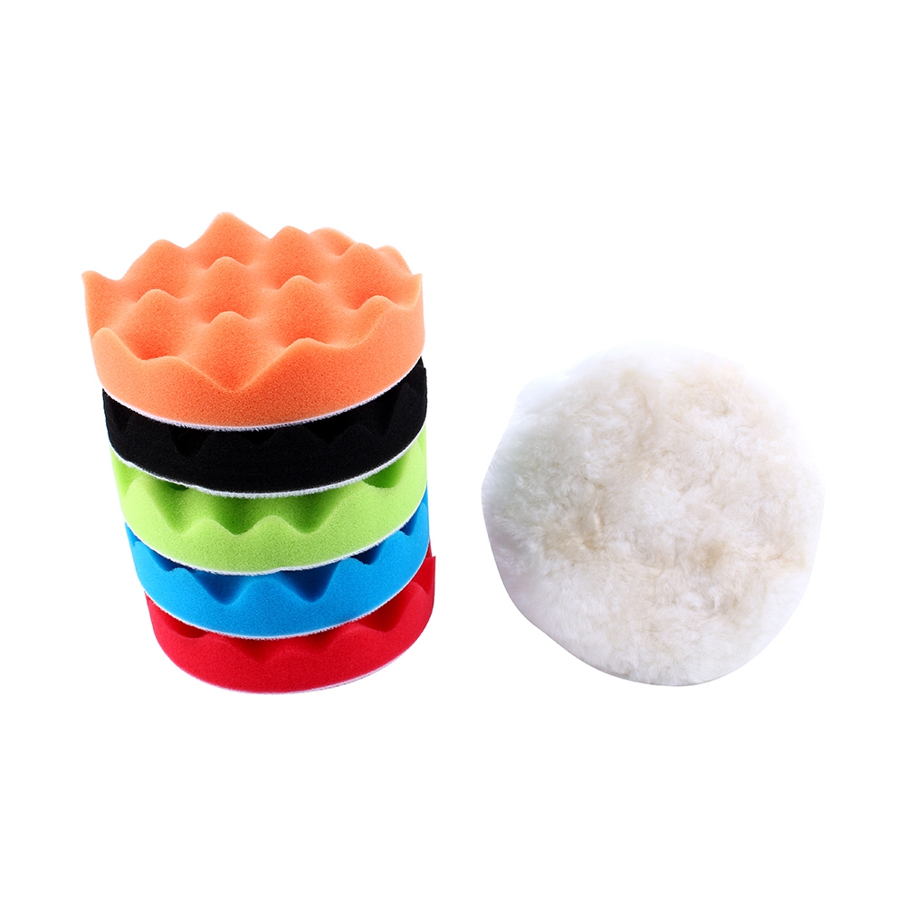 طقم وسادات تلميع وصقل إسفنجية  - مراجعة Car Wax Polishing Pad وسعره