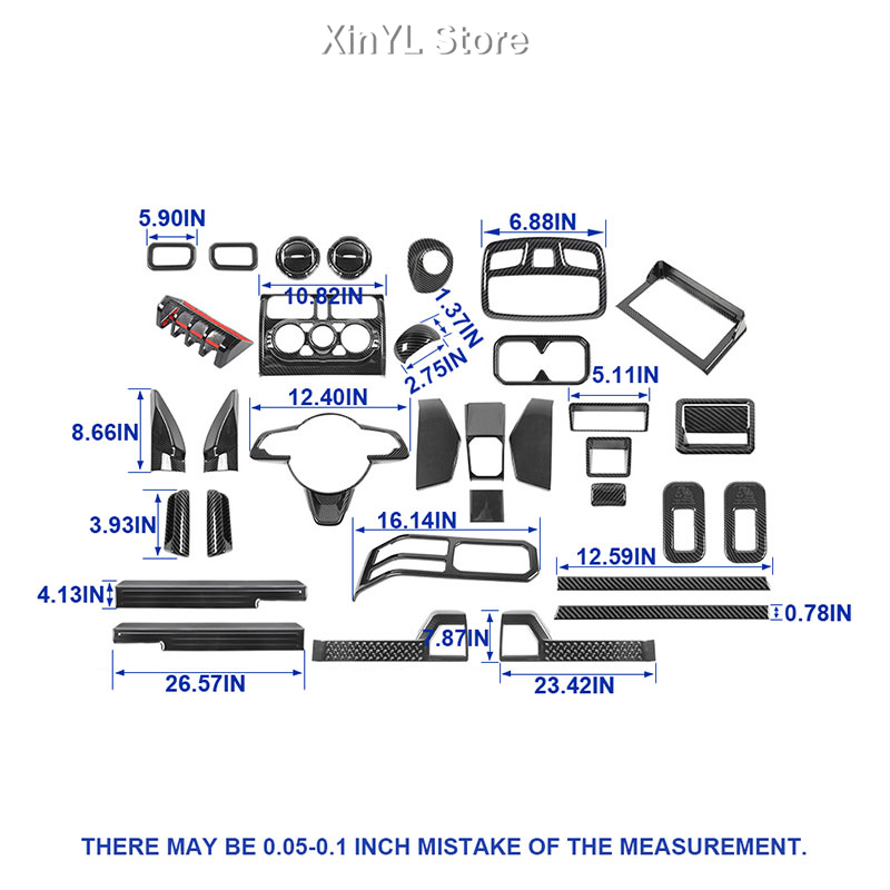 سيارة 38 قطعة وحدة التحكم المر - مراجعة Car Accessories Kit وسعره