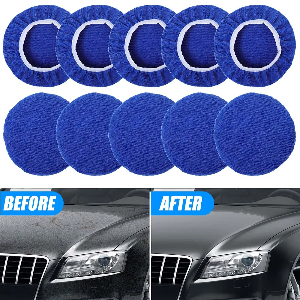 5-10 بوصة سيارة ستوكات الملمع  - مراجعة Car Wax Polishing Pad وسعره
