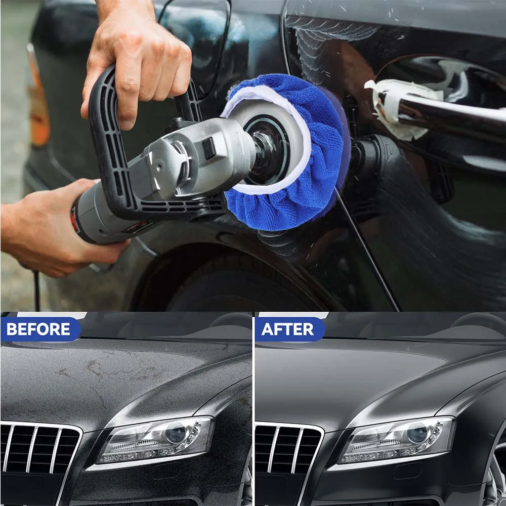 5-10 بوصة سيارة ستوكات الملمع  - مراجعة Car Wax Polishing Pad وسعره